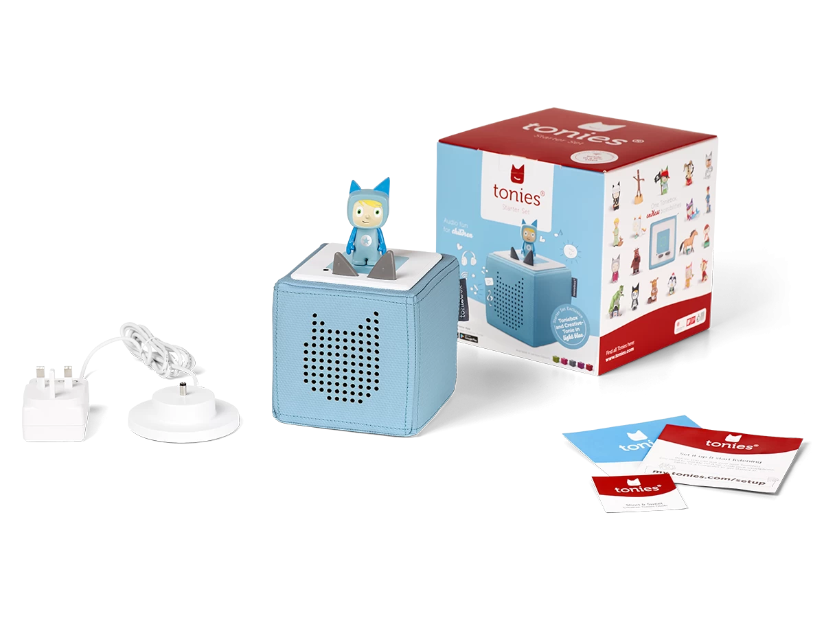 Tonies Tonies Toniebox Starter Set - Light Blue 4 Tonies Tonies Toniebox Starter Set - Light Blue - Image 2