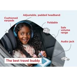 Tonies Foldable Headphones - Blue -Tonies 5 tonies folding headphones blue 11656.1701087999