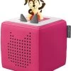 TONIES TONIEBOX STARTER SET WITH PLAYTIME PUPPY – SCREEN-FREE AUDIO PLAYER & EDUCATIONAL LISTENING EXPERIENCE - PINK -Tonies 6478998 rd