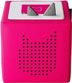 TONIES TONIEBOX STARTER SET WITH PLAYTIME PUPPY – SCREEN-FREE AUDIO PLAYER & EDUCATIONAL LISTENING EXPERIENCE - PINK -Tonies 6478998 sd