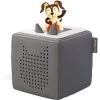 TONIES TONIEBOX STARTER SET WITH PLAYTIME PUPPY – SCREEN-FREE AUDIO PLAYER & EDUCATIONAL LISTENING EXPERIENCE - GRAY -Tonies 6479006 rd