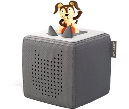 TONIES TONIEBOX STARTER SET WITH PLAYTIME PUPPY – SCREEN-FREE AUDIO PLAYER & EDUCATIONAL LISTENING EXPERIENCE - GRAY 3 TONIES TONIEBOX STARTER SET WITH PLAYTIME PUPPY – SCREEN-FREE AUDIO PLAYER & EDUCATIONAL LISTENING EXPERIENCE - GRAY