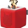 TONIES TONIEBOX STARTER SET WITH PLAYTIME PUPPY – SCREEN-FREE AUDIO PLAYER & EDUCATIONAL LISTENING EXPERIENCE - RED -Tonies 6479007 rd