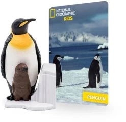 TONIES NATIONAL GEOGRAPHIC PENGIUN TONIE AUDIO PLAY FIGURINE -Tonies 6516270ld