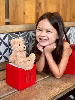 TONIES JIMMY BEAR PLUSH AUDIO PLAY CHARACTER FROM STEIFF - TAN -Tonies 6528248ld