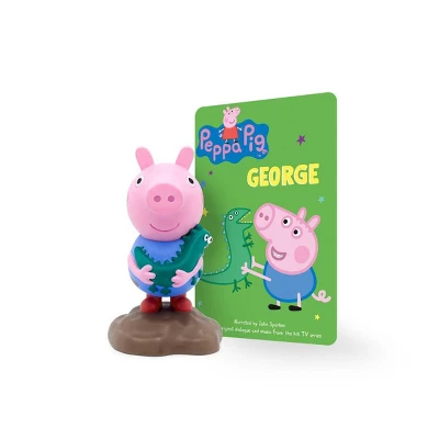 Tonies Peppa Pig George Audio Play Figurine 3 Tonies Peppa Pig George Audio Play Figurine