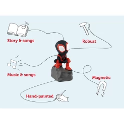 Tonies Tonies Spidey & His Amazing Friends - Spin (Miles Morales) -Tonies Romance image 2